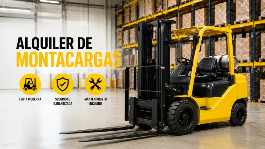 alquiler de montacargas